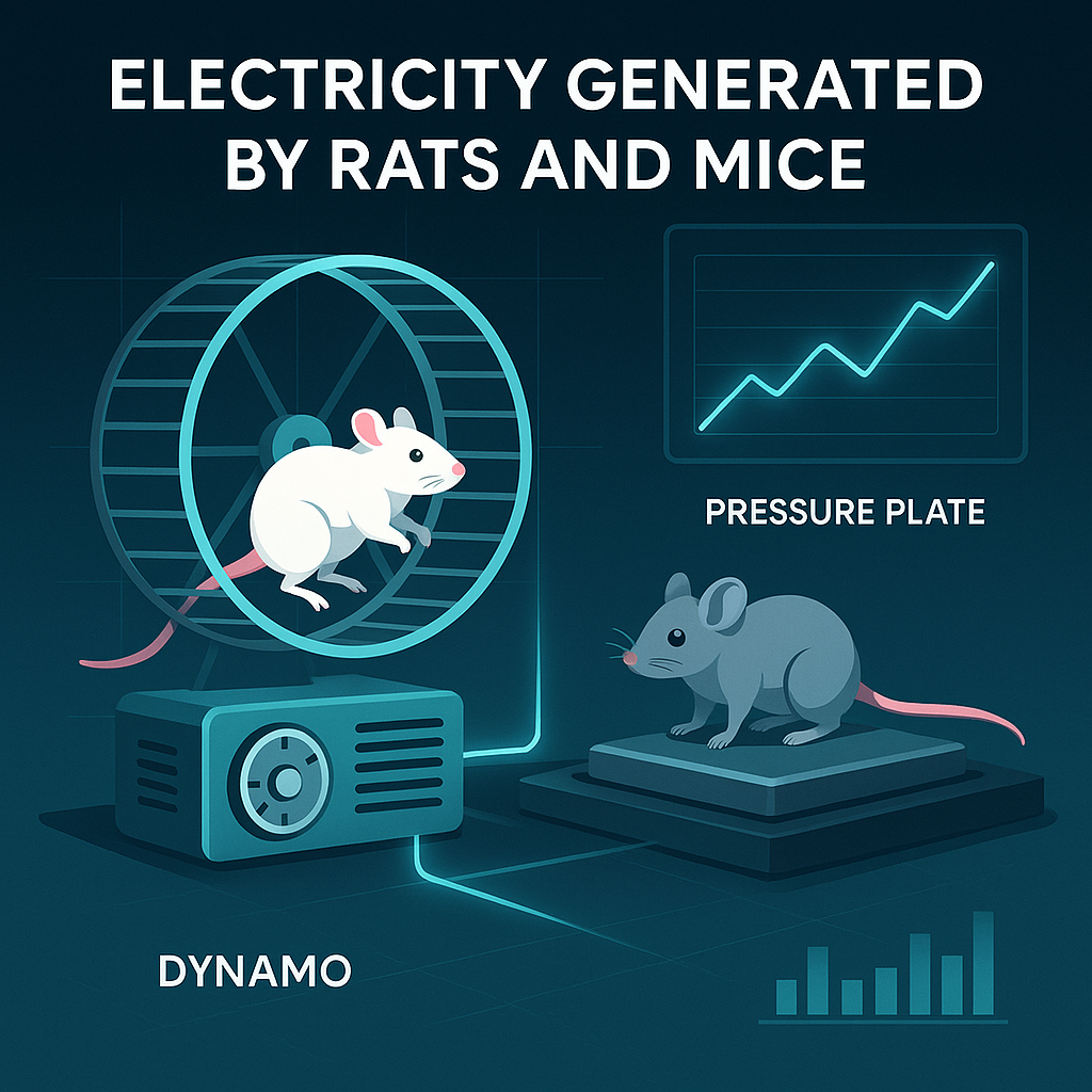Illustration du système BLAMPS avec roue, dynamo et plaque de pression